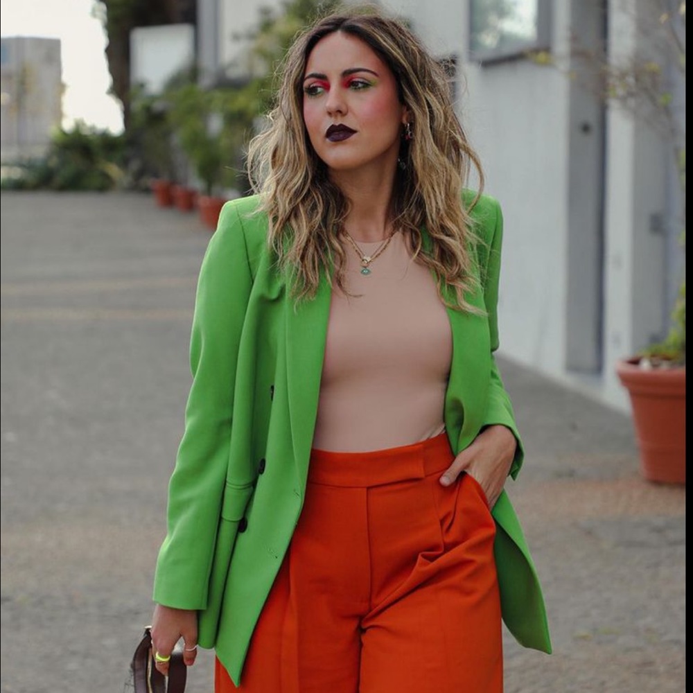 NWT Zara Double Breasted Blazer - Picture 10 of 13